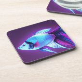 魚アート コースター (左側)