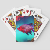 魚アート トランプ (裏面)