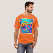魚カラフルの水族館 Tシャツ (正面フル)