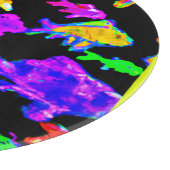 魚カラフルの絵画技買。今すぐ カッティングボード (角)