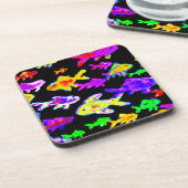 魚カラフルの絵画技買。今すぐ コースター (左側)