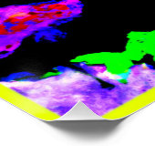 魚カラフルの絵画技買。今すぐ ポスター (コーナー)