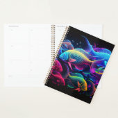 魚カラフルの背 プランナー手帳 (ディスプレー)