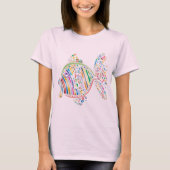魚カラフルのTシャツ Tシャツ (正面)