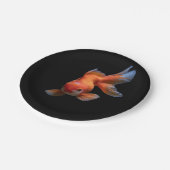 魚カラフルプリントアート紙プレート ペーパープレート (アングル)