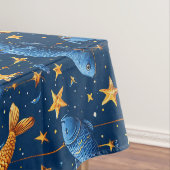 魚カラフル型 テーブルクロス (インサイチュ)