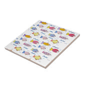 魚カラフル学校 タイル (側面)