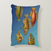 魚カラフル アクセントクッション (裏面(縦))