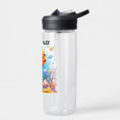 魚カラフル ウォーターボトル (左面)