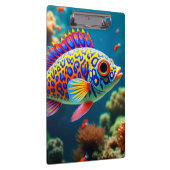 魚カラフル クリップボード (右)