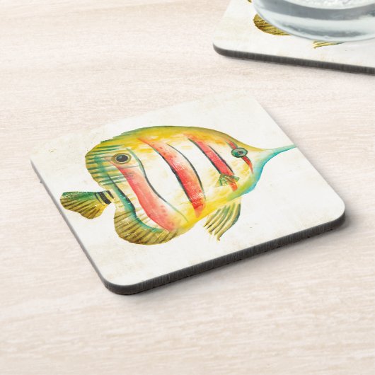魚カラフル コースター (左側)