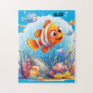 魚カラフル ジグソーパズル