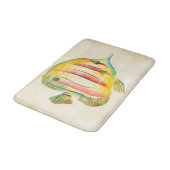 魚カラフル バスマット (アングル)