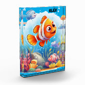 魚カラフル フォトブロック (左)