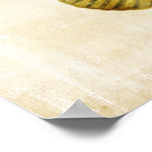 魚カラフル ポスター (角)