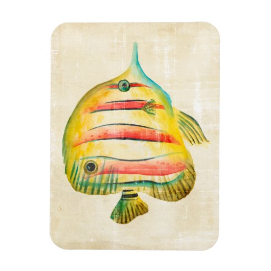 魚カラフル マグネット (縦)