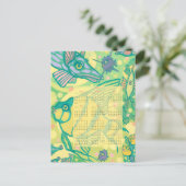 魚カレンダー2022水中海海洋動物 ポストカード (スタンド正面)