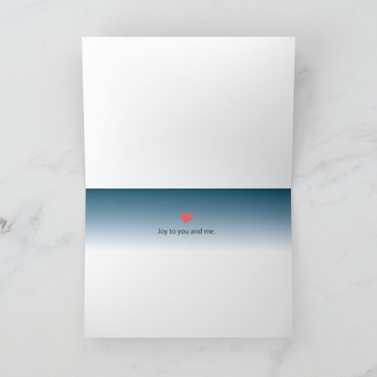 魚キスをするの挨拶状 シーズンカード (内部)