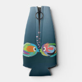 魚キスをするボトルクール ボトルクーラー (裏面)