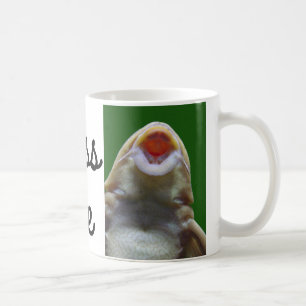 魚キスをする コーヒーマグカップ