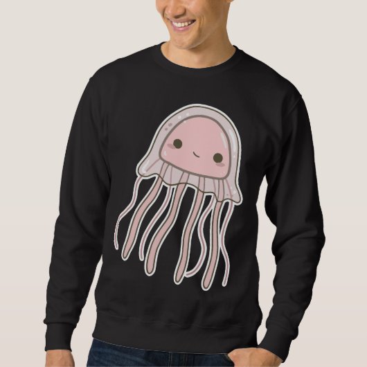 魚クラゲ93 スウェットシャツ (正面)
