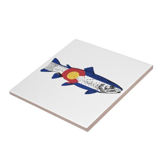 魚コロラド州 タイル (側面)