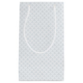 魚スケールの抽象芸術のベクトル背景 スモールペーパーバッグ (正面)