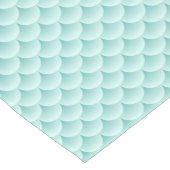 魚スケールパターン ショートテーブルランナー (コーナー)