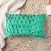 "魚スケール枕" ランバークッション (ブランケット)