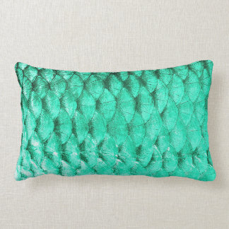 "魚スケール枕" ランバークッション