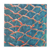 "魚スケール" タイル (正面)