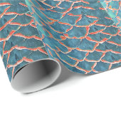 "魚スケール" ラッピングペーパー (ロールコーナー)