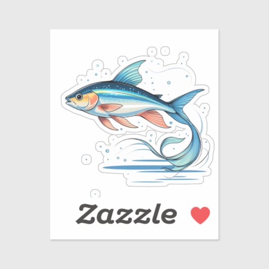 魚ステッカー シール (シート)