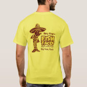 魚タコス Tシャツ (裏面)