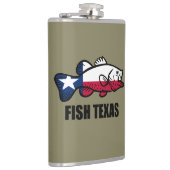 魚テキサス州 フラスク (右)