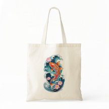 魚トートバッグのデザイン