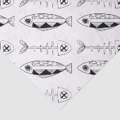 魚パターンティッシュペーパー 薄葉紙 (詳細)