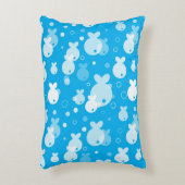 魚パターン アクセントクッション (正面(垂直))