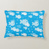 魚パターン アクセントクッション (裏面)