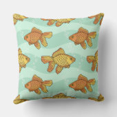 魚パターン クッション (裏面)