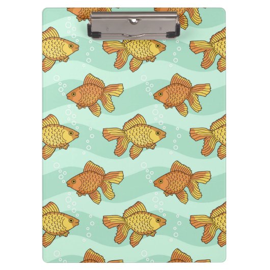 魚パターン クリップボード (正面)