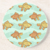 魚パターン コースター (正面)