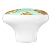 魚パターン セラミックノブ (側面)