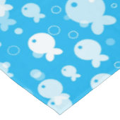 魚パターン テーブルクロス (アングル)