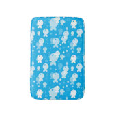 魚パターン バスマット (正面縦)