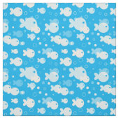 魚パターン ファブリック (見本)