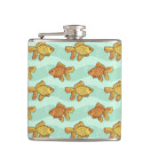 魚パターン フラスク (正面)