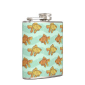 魚パターン フラスク (右)