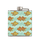 魚パターン フラスク (裏面)