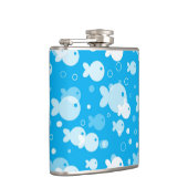 魚パターン フラスク (右)